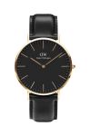 Годинник Daniel Wellington Classic 40 Sheffield чоловічий колір чорний