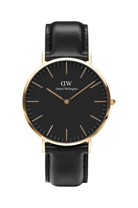 Годинник Daniel Wellington Classic 40 Sheffield чоловічий колір чорний