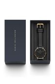 Годинник Daniel Wellington Classic 40 Sheffield чоловічий колір чорний