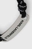 Браслет Karl Lagerfeld чоловіча колір чорний