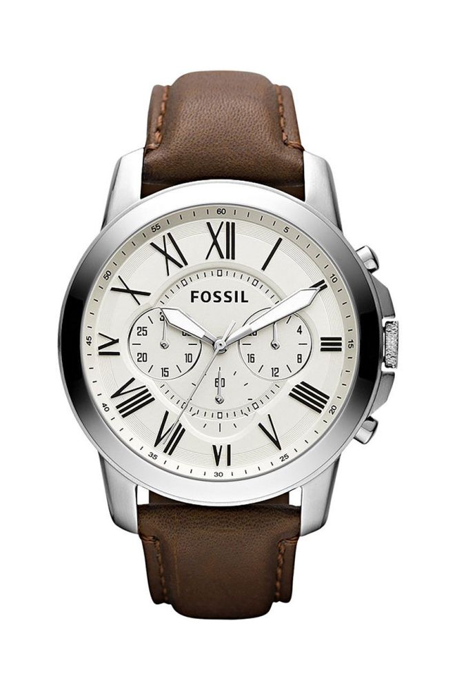 Fossil - Годинник FS4735 колір коричневий