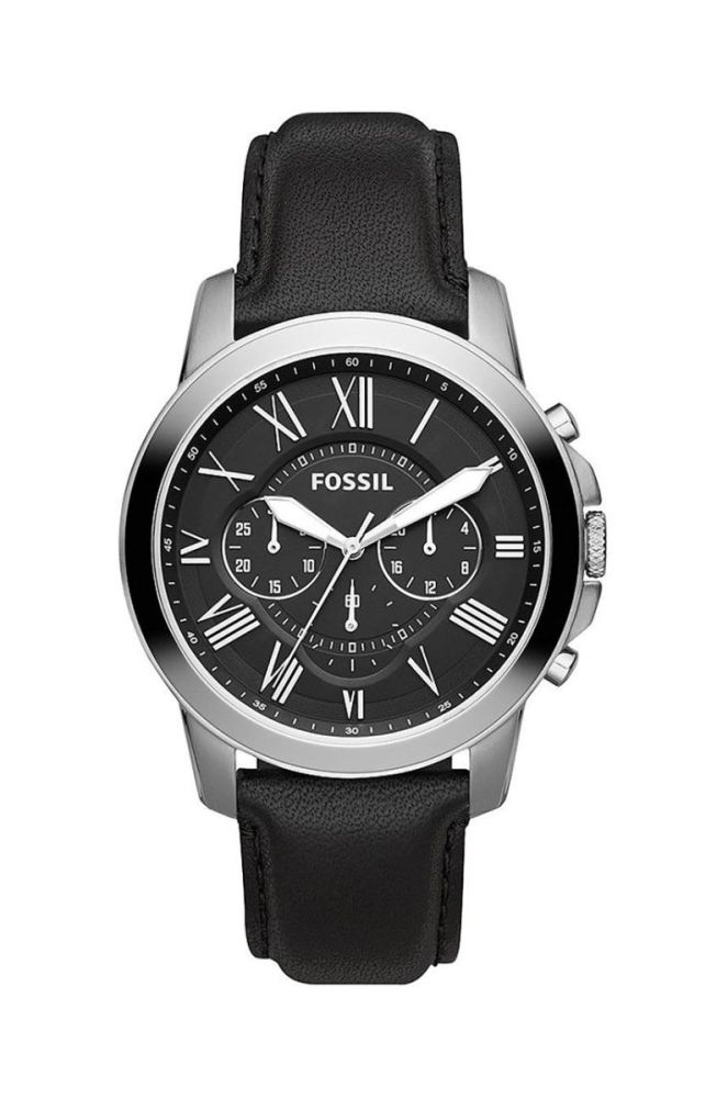 Fossil - Годинник FS4812 колір чорний фото 3