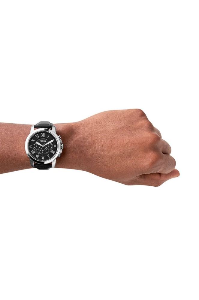 Fossil - Годинник FS4812 колір чорний фото 8