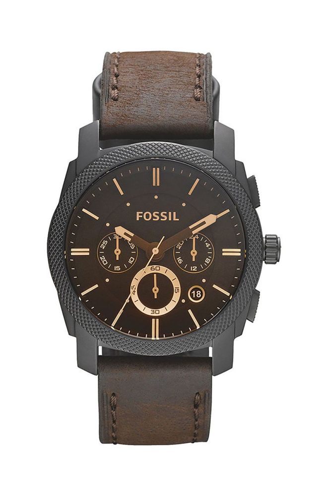 Fossil - Годинник FS4656 колір коричневий