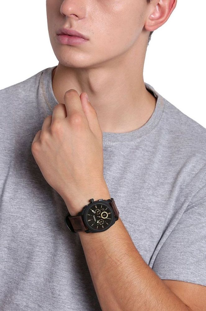 Fossil - Годинник FS4656 колір коричневий фото 7
