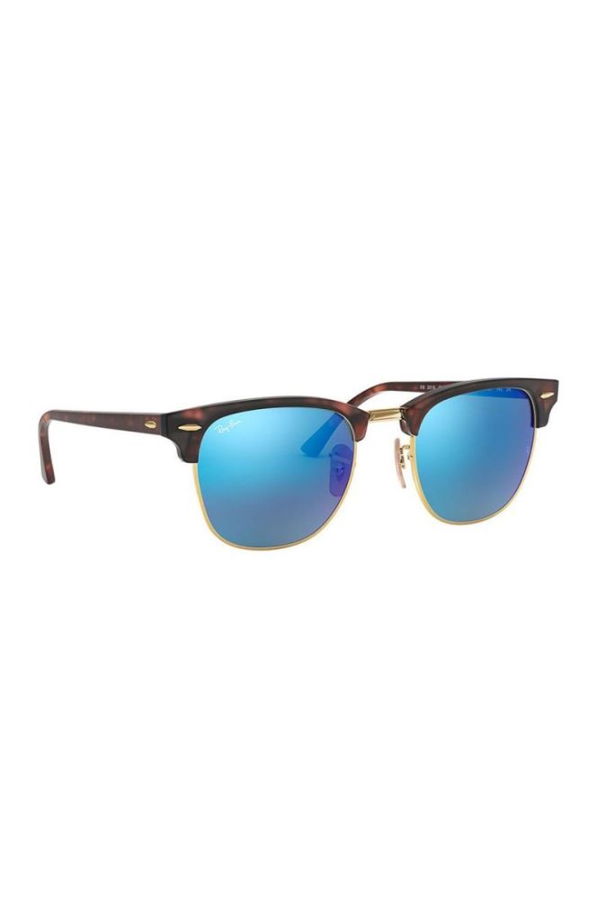 Ray-Ban - Окуляри Clubmaster колір коричневий (910332) фото 4