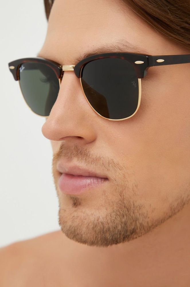 Окуляри Ray-Ban чоловічі колір коричневий (2514098) фото 6