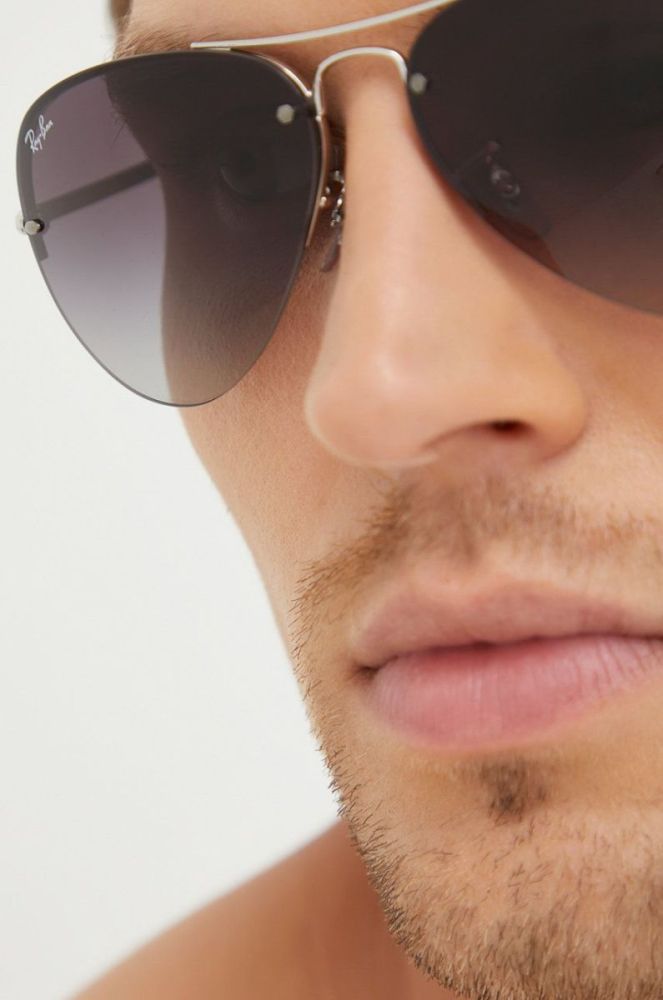 Ray-Ban - Окуляри колір срібний (104954) фото 5
