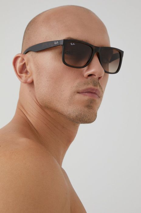 Ray-Ban - Окуляри Justin колір чорний (796064)