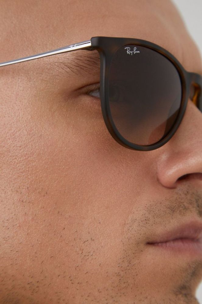 Ray-Ban - Окуляри Erika колір коричневий (796068) фото 5