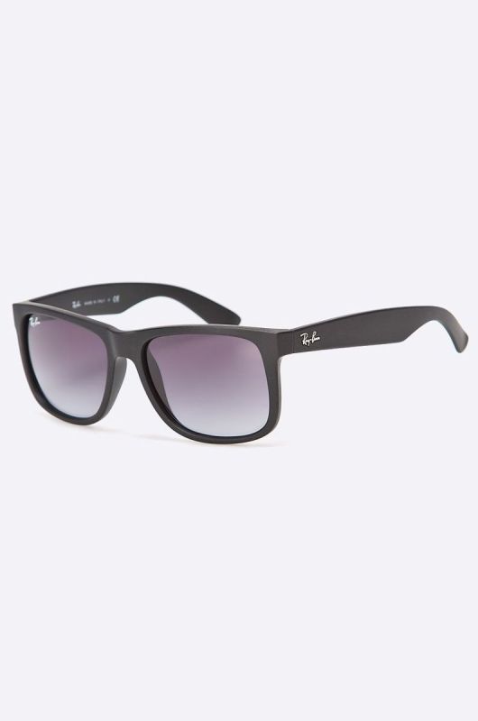 Сонцезахисні окуляри чоловічі Ray-Ban JUSTIN колір чорний