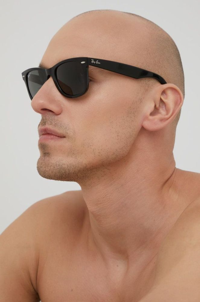 Ray-Ban - Окуляри колір чорний (105051) фото 3