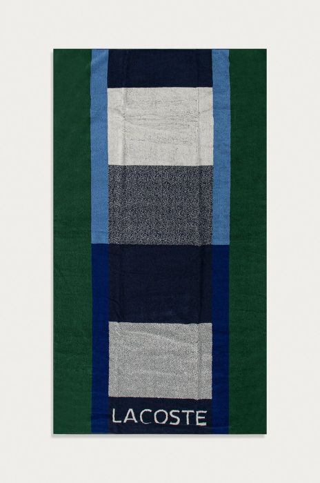 Рушник Lacoste колір синій