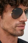 Сонцезахисні окуляри Ray-Ban колір золотий (3449686)