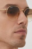 Окуляри Ray-Ban колір золотий (1382597)
