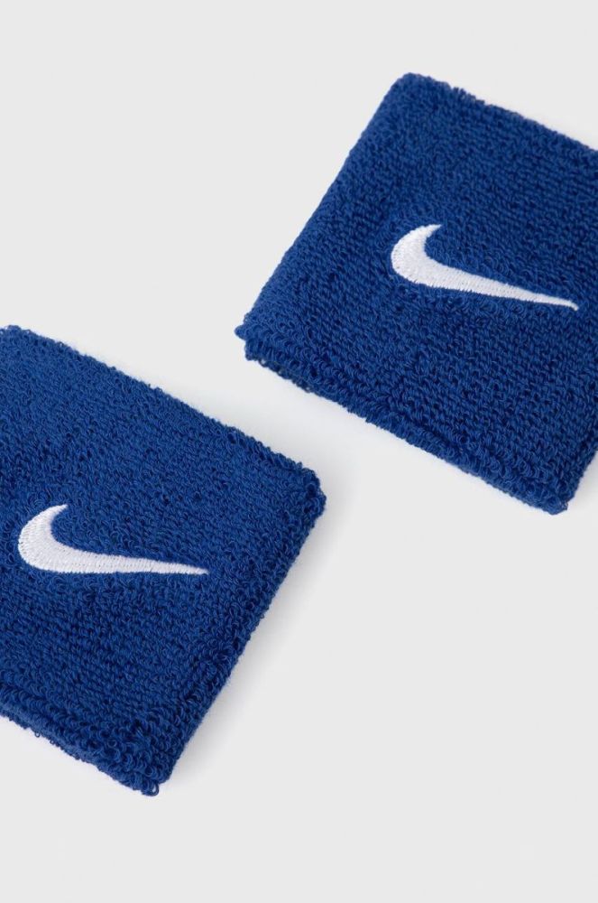 Повязка Nike (2-pack) цвет голубой фото 2