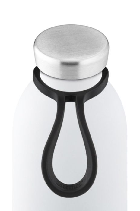 24bottles - Гачок для пляшки Bottle.Tie.Black-Black колір чорний