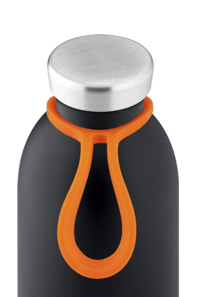 24bottles - Гачок для пляшки Bottle.Tie.Orange-Orange колір помаранчевий