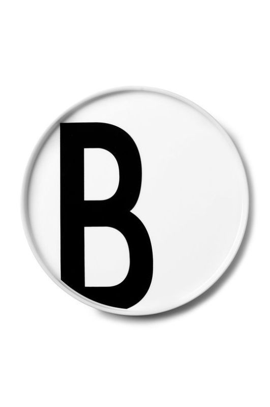 Design Letters - Тарелка цвет белый (1961494)