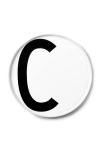 Design Letters - Тарілка колір білий (1961647) Design Letters - Тарілка колір білий (1961647)