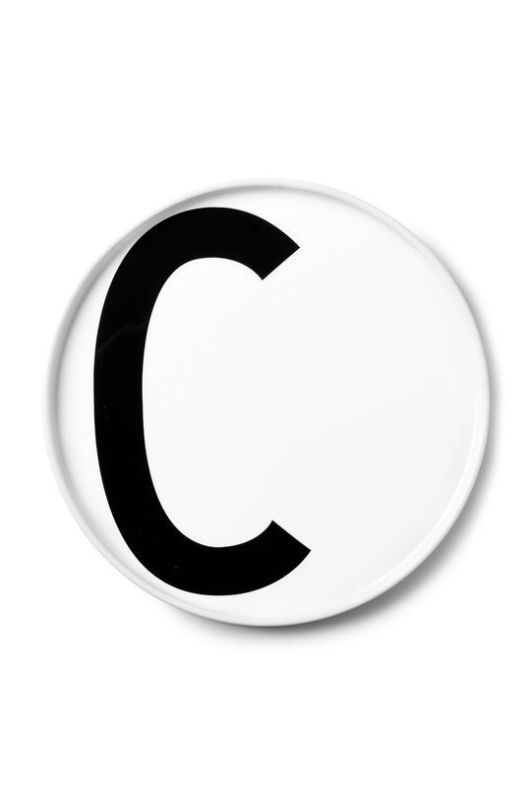 Design Letters - Тарелка цвет белый (1961647)