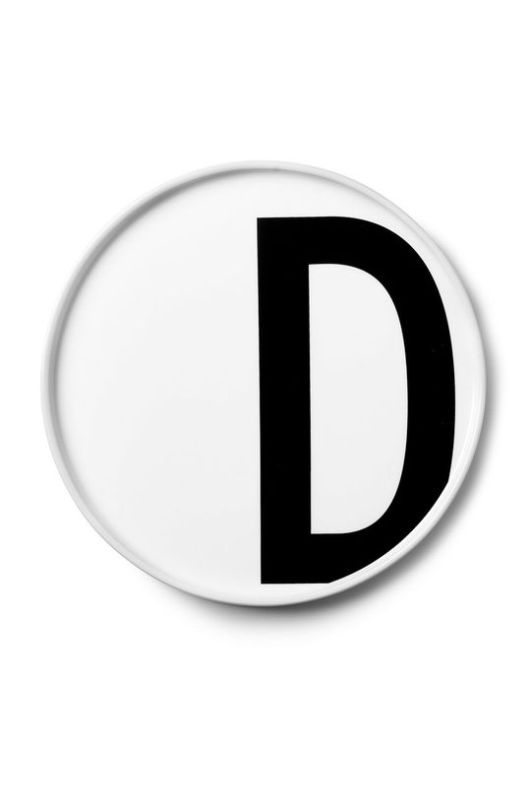Design Letters - Тарелка цвет белый (1961765)