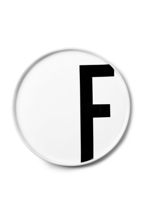 Design Letters - Тарілка колір білий (1961709)