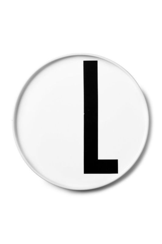 Design Letters - Тарелка цвет белый (1961767)