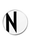 Design Letters - Тарілка колір білий (1961648) Design Letters - Тарілка колір білий (1961648)
