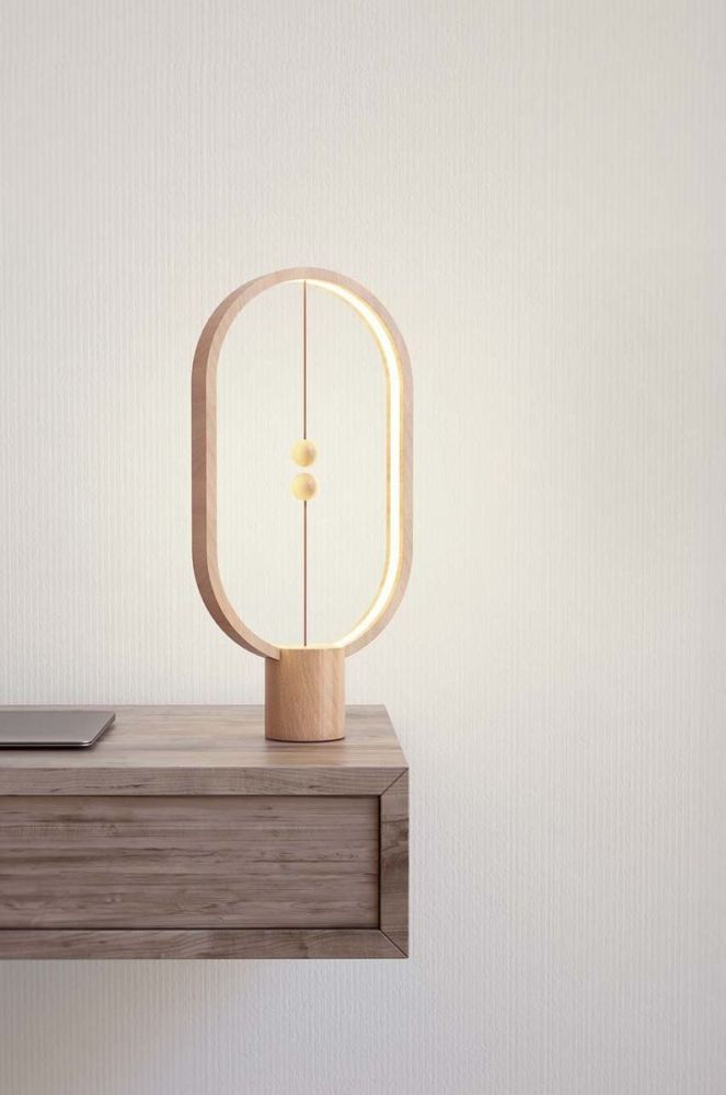 Allocacoc - Настільна лампа Heng Balance Lamp колір коричневий фото 2