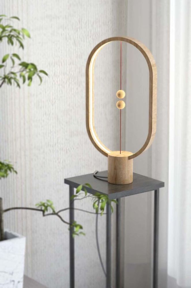 Allocacoc - Настільна лампа Heng Balance Lamp колір коричневий фото 3