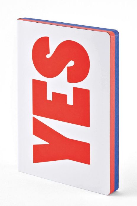 Nuuna - Блокнот YES – NO колір сірий (1963178)