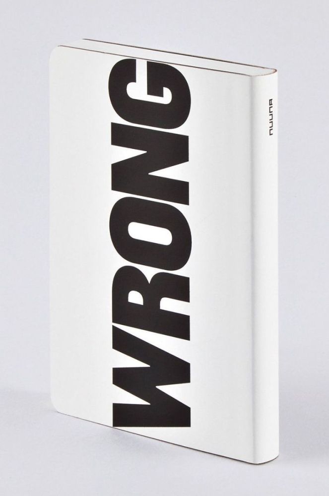 Nuuna - Блокнот WRITE – WRONG колір рожевий (1963543) фото 2