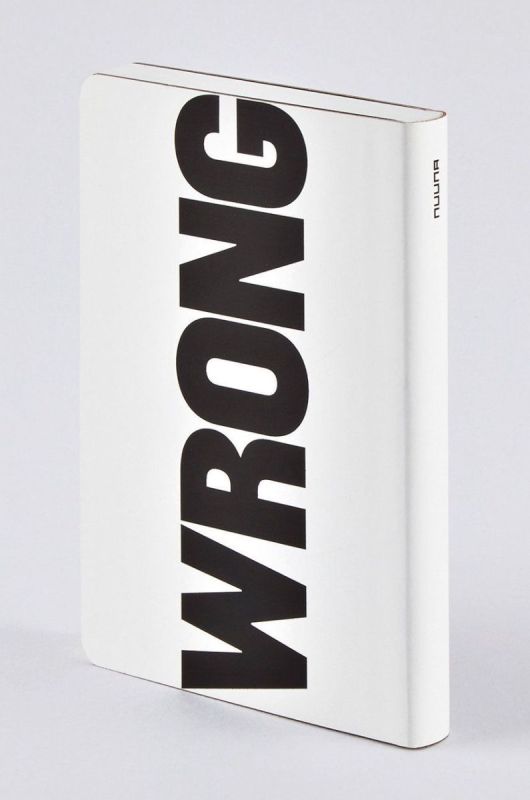 Nuuna - Блокнот WRITE – WRONG колір рожевий (1963543) фото 2