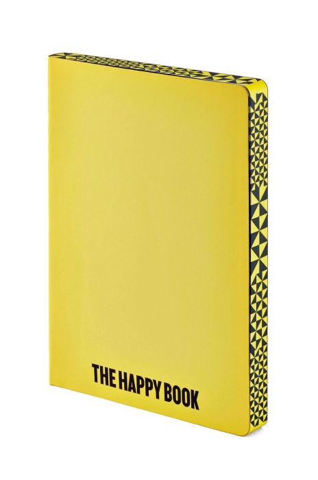 Nuuna - Блокнот HAPPY BOOK BY STEFAN SAGMEISTER колір жовтий
