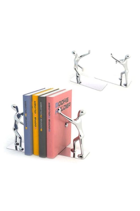Balvi - Подставки для книг (2-pack) цвет серый (1963183)