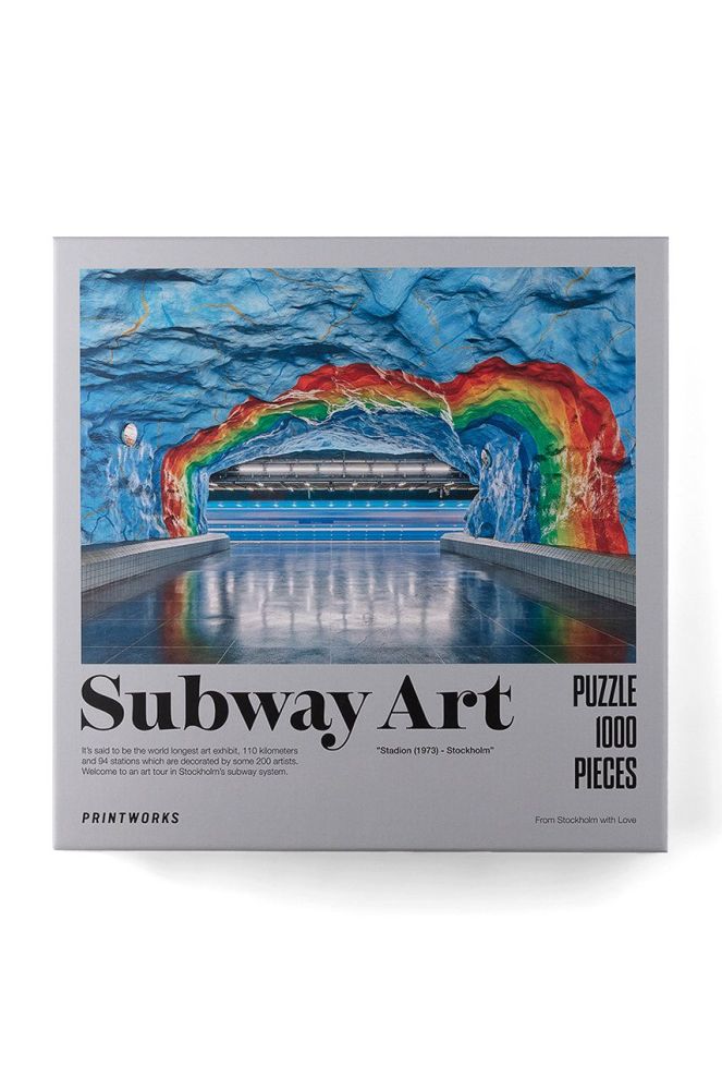 Printworks - Пазли Subway Art Rainbow 1000 елементів колір барвистий