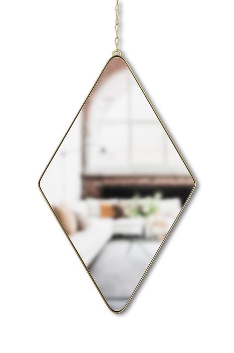 Umbra - Набір дзеркал (3-pack) колір коричневий (1963567)