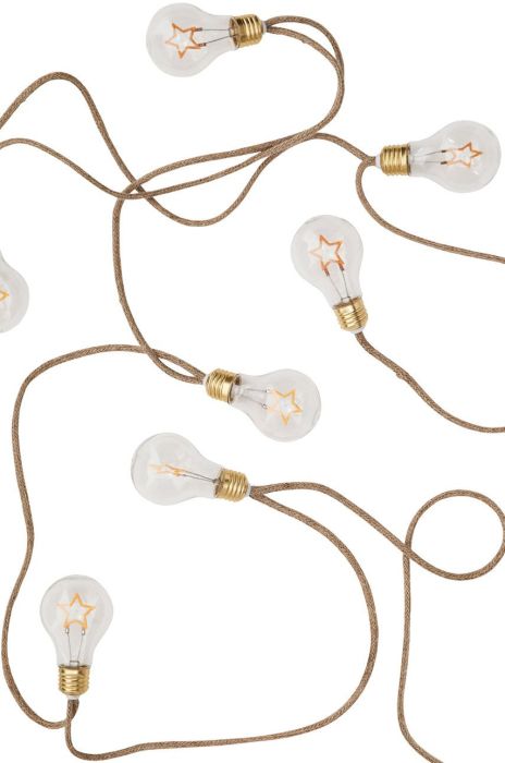 Madam Stoltz - Світловий ланцюг колір коричневий (1961476)