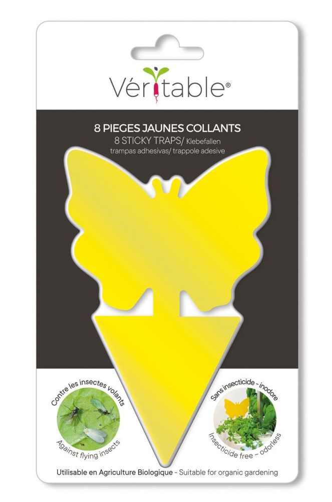 Veritable - Липкі пастки для комах (8-pack) колір жовтий