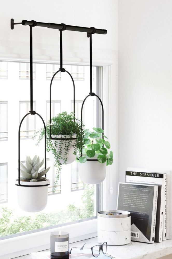 Umbra - Підставка під квіти підвісна колір білий фото 8