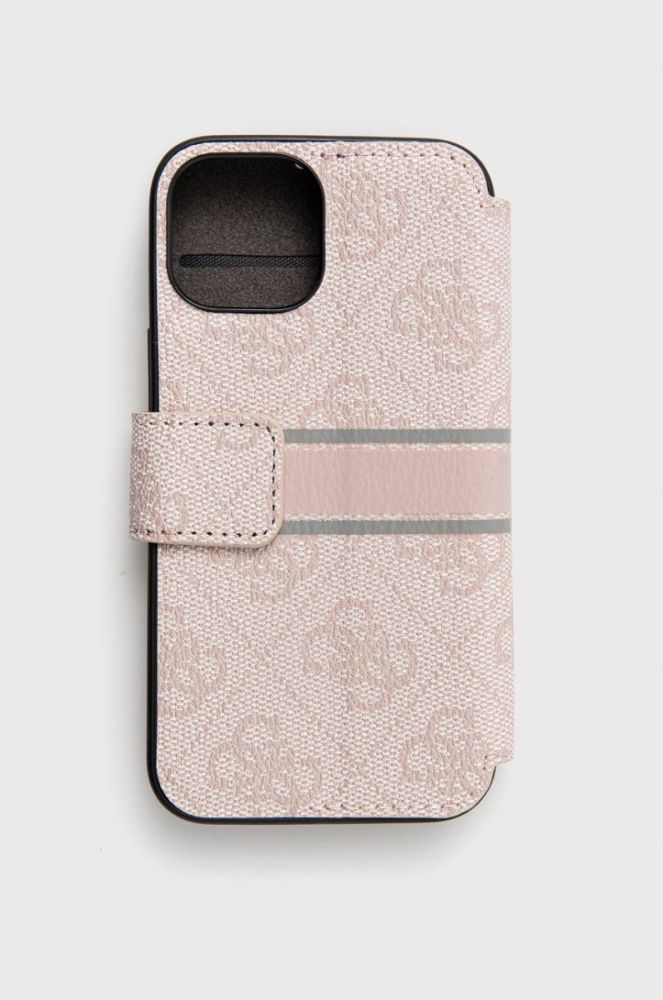 Чехол на телефон Guess цвет розовый iPhone 13 Mini фото 3