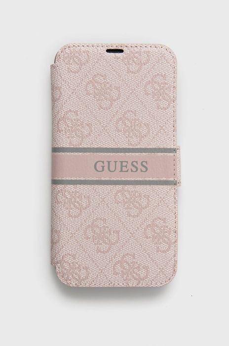 Чохол на телефон Guess колір рожевий iPhone 13 Pro