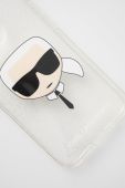Чохол на телефон Karl Lagerfeld колір срібний iPhone 13 Pro