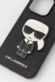Чохол на телефон Karl Lagerfeld колір чорний iPhone 13 Pro