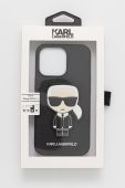 Чохол на телефон Karl Lagerfeld колір чорний iPhone 13 Pro