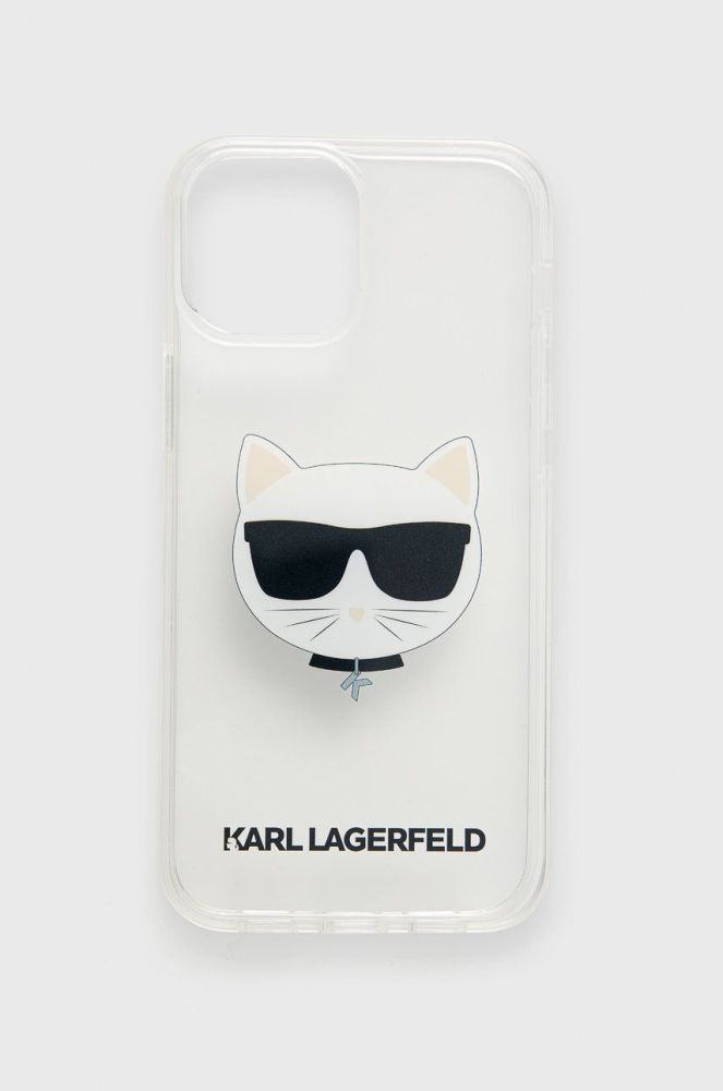 Чохол на телефон iPhone 13 Mini KLHCP13SCTR Karl Lagerfeld колір прозорий