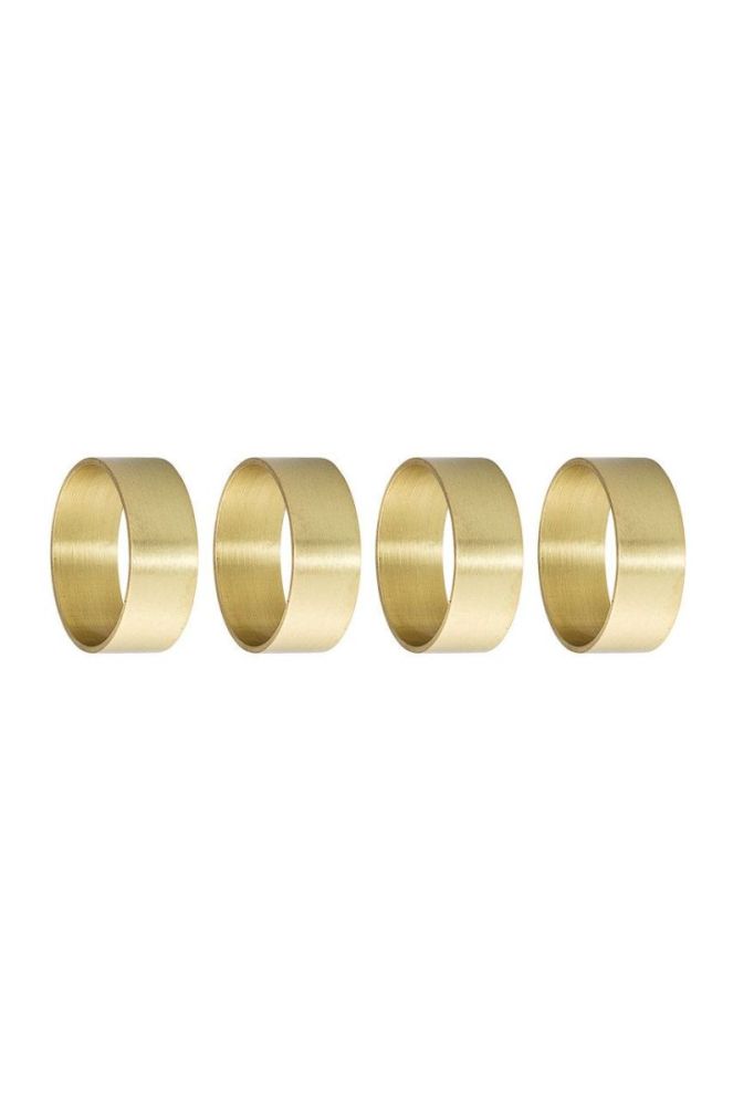Bloomingville Кольца для салфеток (4-pack) цвет желтый (2083186) фото 3