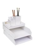 Bigso Box of Sweden Настільний органайзер Lena колір білий (2103800) Bigso Box of Sweden Настільний органайзер Lena колір білий (2103800)
