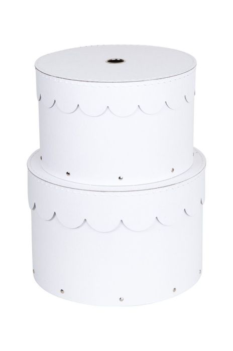 Bigso Box of Sweden Набір коробок для зберігання Wilma (2-pack) колір білий (2103825) Bigso Box of Sweden Набір коробок для зберігання Wilma (2-pack) колір білий (2103825)